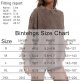 Oversized Sweatshirt for Women Loose Fit Cotton Pullover Vintage Crew Neck Sweatshirts with Pocket Long Sleeve Shirt