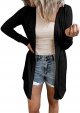 Women Fashion Solid Long Sleeve Loose Beach Holiday Knit Pocket Coat Plus Size Sweater Cardigans Women