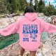 Women's Hoodies Cute Printed Letters Long Sleeve Drawstring Pullover for Teen GirlsLoose Sweatshirt with Pockets