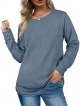 Sweatshirts for Women Long Sleeve Shirts Tunic Tops for Leggings Fall Fashion