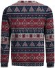 Men Women Winter Christmas Top Blouse Warm Stylish Print Long Sleeved Sweatshirt Casual Amusing Print Blouse