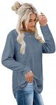 Sweatshirts for Women Long Sleeve Shirts Tunic Tops for Leggings Fall Fashion