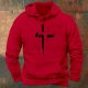 Men's Front Fashion Print Sportswear Plus Size Hoodie Top Zip up Hoodies for Men Lightweight