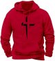 Men's Front Fashion Print Sportswear Plus Size Hoodie Top Zip up Hoodies for Men Lightweight